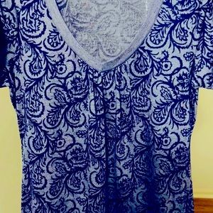 DKNY Jeans Lovely Purple Top